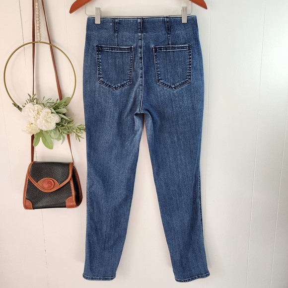 Chico's So Slimming Juliet Denim Ankle Jeans Starlight Indigo Size 00R - Picture 7 of 7